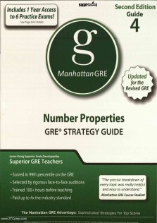 Manhattan GRE 4 Number Properties GRE STRATEGY GUIDE