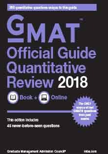 GMAT Official Guide Quantitative 2018