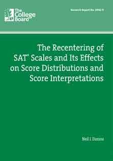 SAT Scales And Score Distribution