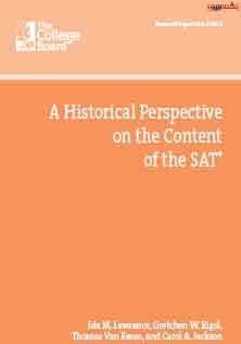Historical Perspective of SAT