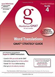 Manhattan GMAT 4 Word Translations