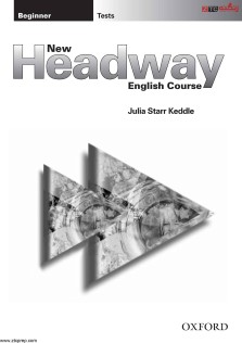 New Headway English Course Beginner