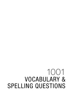 1001Vocabulary and spelling