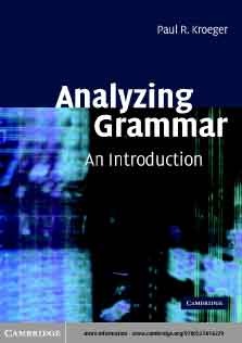 Analyzing Grammar An Introduction