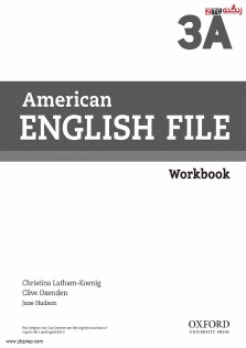 American English File 3A Work Book