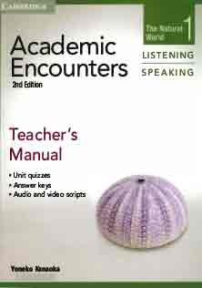 Academic Encounters Listening and Speaking 1 Teacher Book