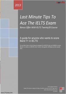 Last Minute Tips To Ace The IELTS Exam